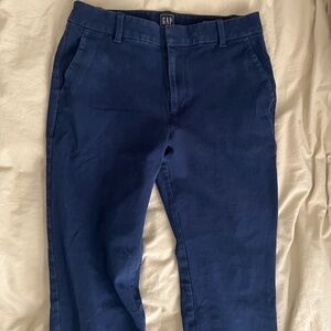 GAP Navy Blue Women's Trousers